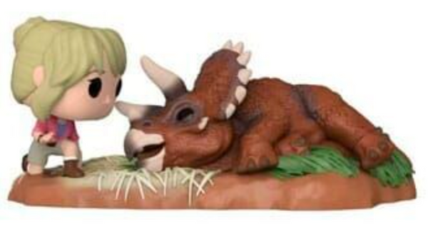 Funko Pop! Movie Moment: Jurassic Park Dr. Sattler with Triceratops