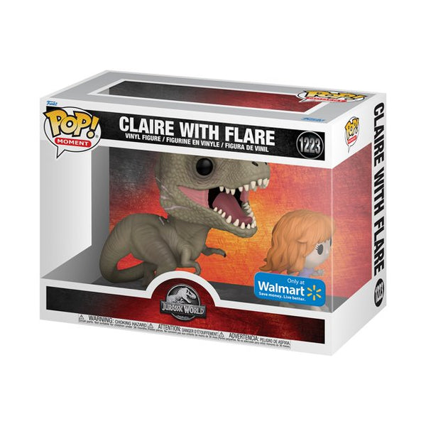Funko Pop! Movie Moment: Jurassic World Claire with Flare Vinyl Figure | DinoLoveStore