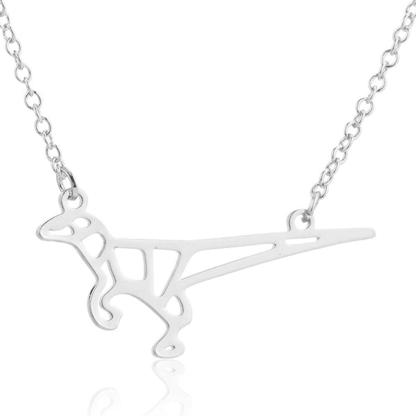 Raptor Geometric Necklace | DinoLoveStore