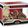 Funko POP! Moment: Jurassic Park - Dr. Sattler with Triceratops Vinyl Figure | DinoLoveStore