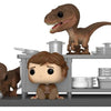 Funko Pop! Movie Moment: Jurassic Park Tim Murphy with Velociraptors Vinyl Figure | DinoLoveStore