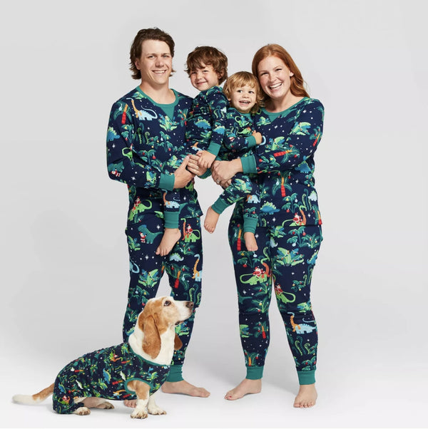 Dinosaur Family Christmas Pajamas | DinoLoveStore